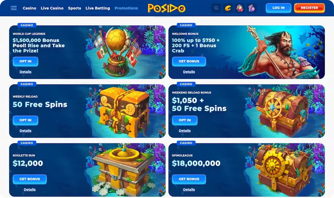 posido casino bonus casino