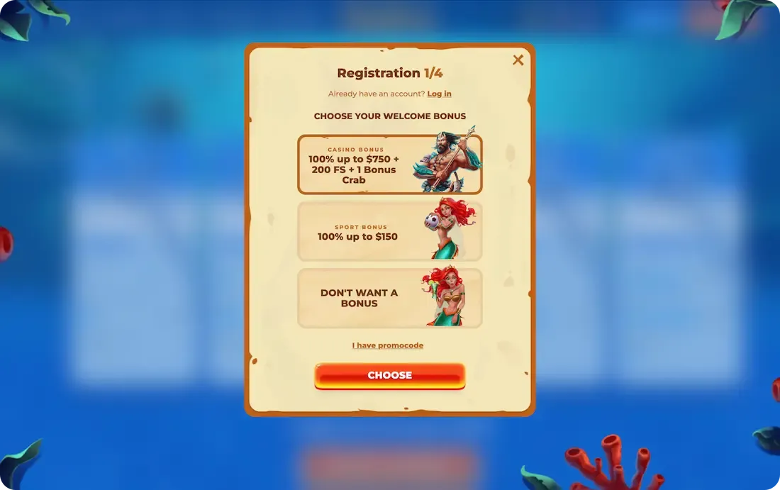 posido casino welcome bonus